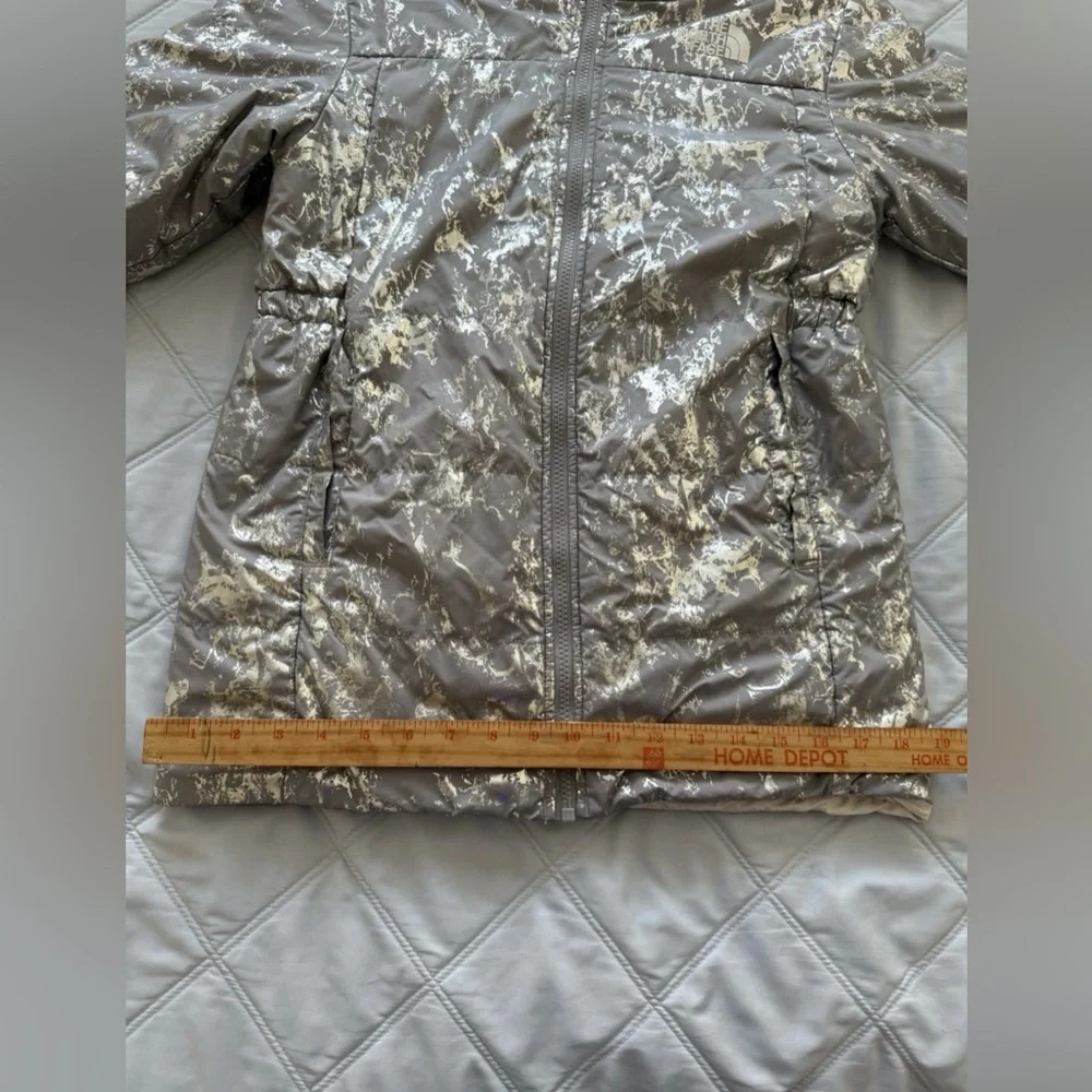 The North Face‎ Kids Reversible Metallic Gray Puffer Jacket